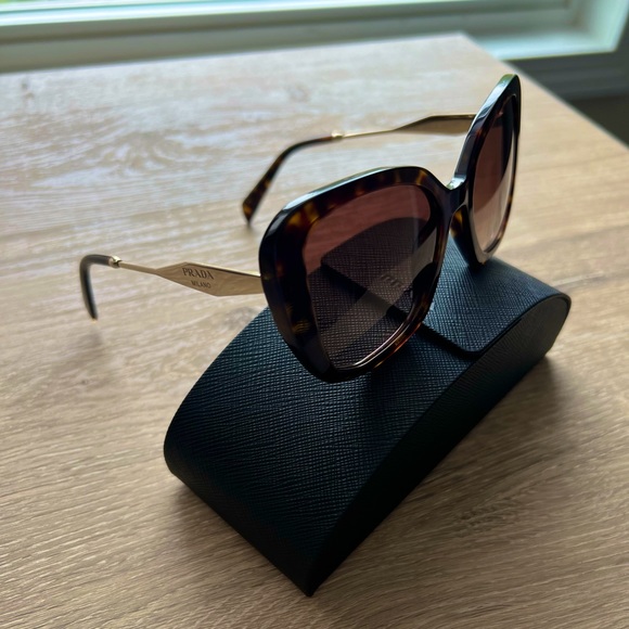 Prada Milano Women’s Sunglasses | Tortoise | PR 03YS main image 9